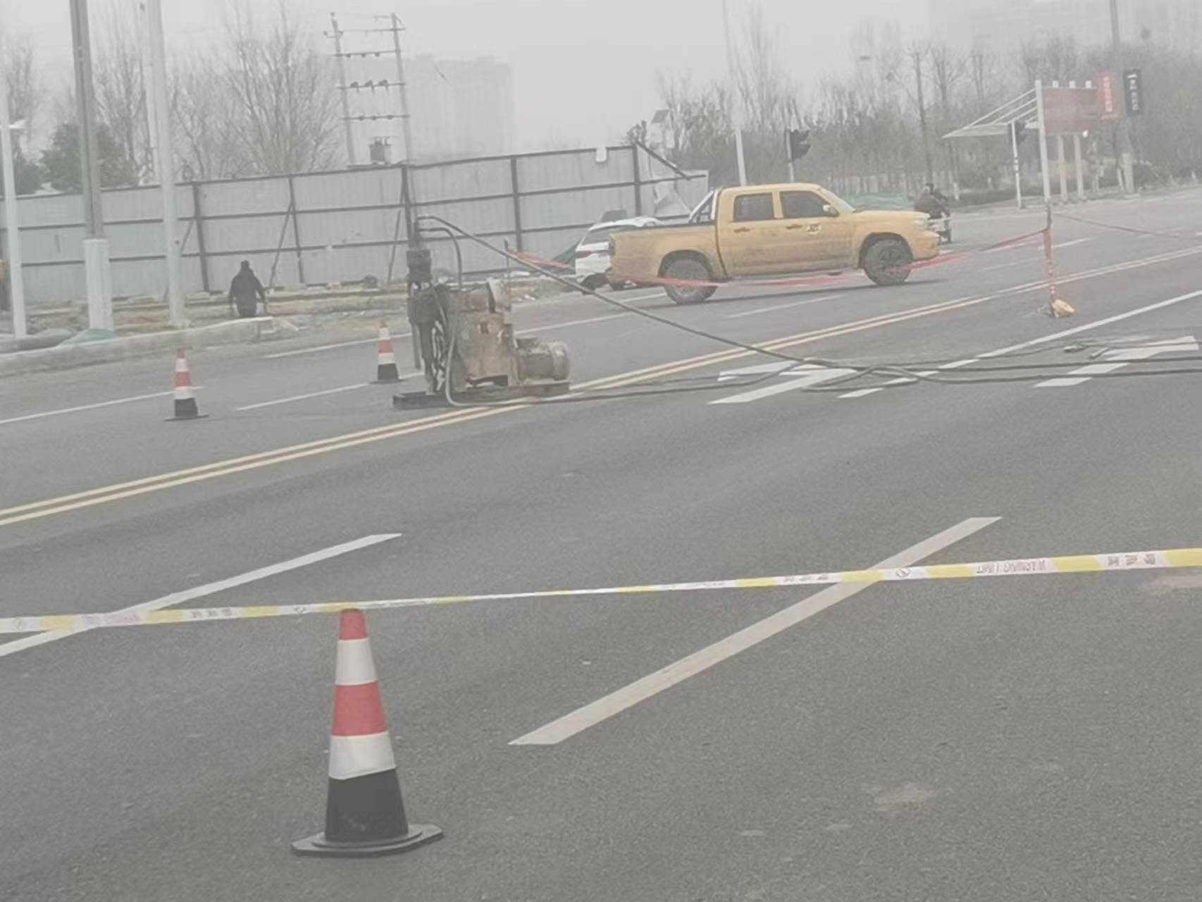 新巴尔虎右公路路基沉陷注浆